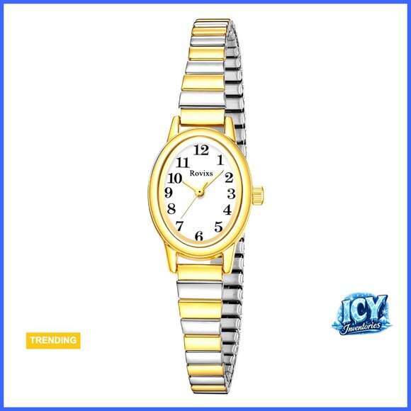 Easy Reader Petite Watch with Stretchable Stainless Steel Band main image 6